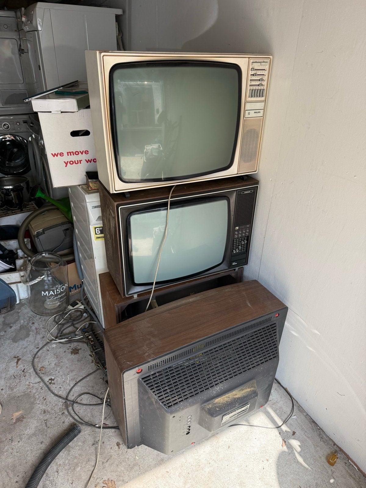 Vintage Televisies - Diverse Modellen (30-40 stuks), Ophalen