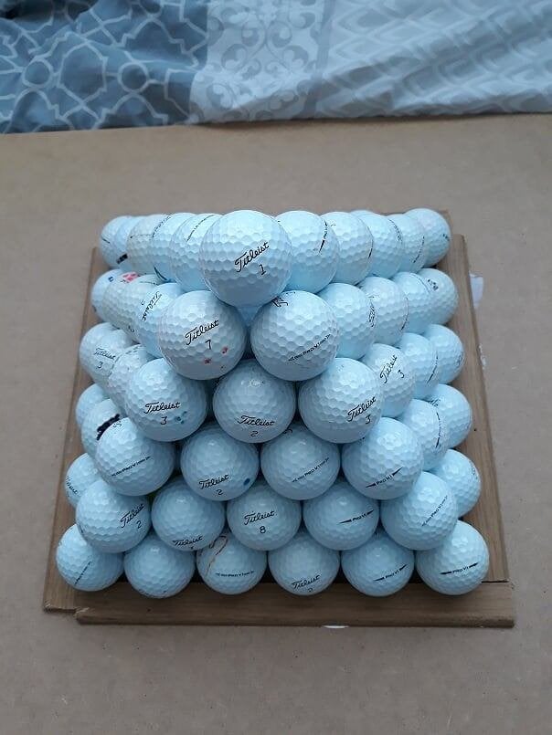 Titleist Prov1 of Prov1x te koop, Sport en Fitness, Golf, Ophalen of Verzenden, Gebruikt, Bal(len)
