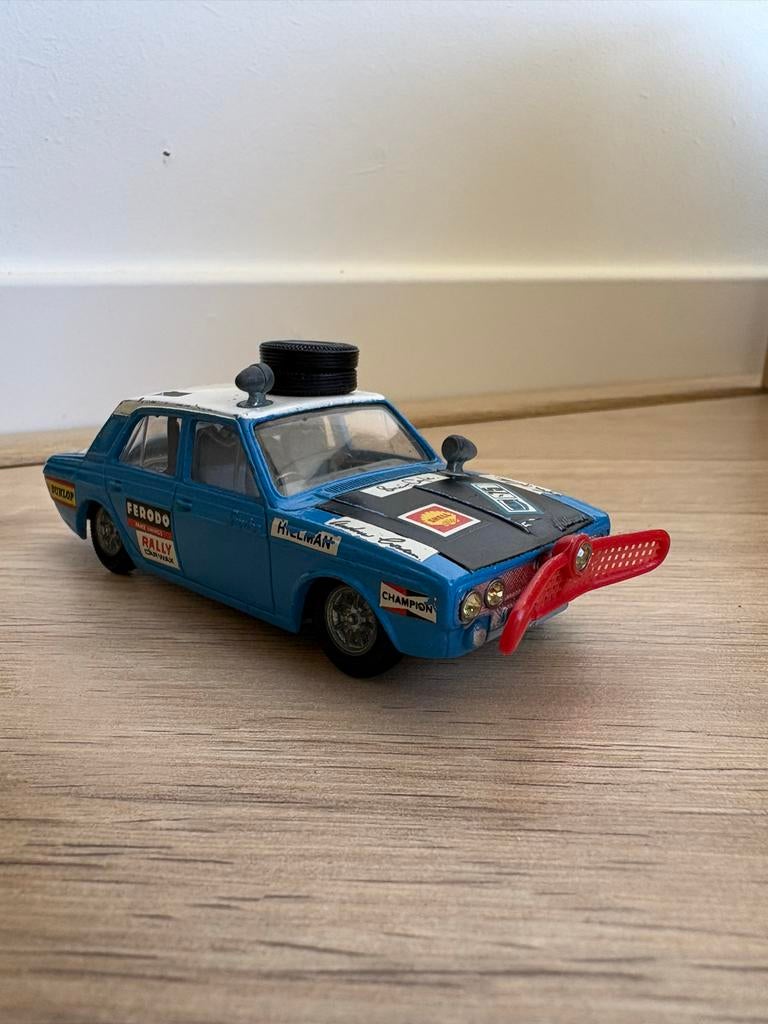 Vintage Corgi Toys Hillman Hunter Rally Auto, Ophalen of Verzenden, Auto, Corgi