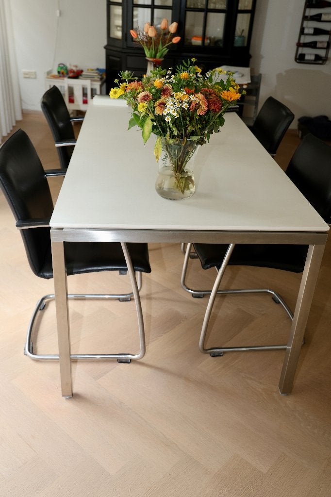 Metaform eettafel, Ophalen, Design, 50 tot 100 cm, Zo goed als nieuw