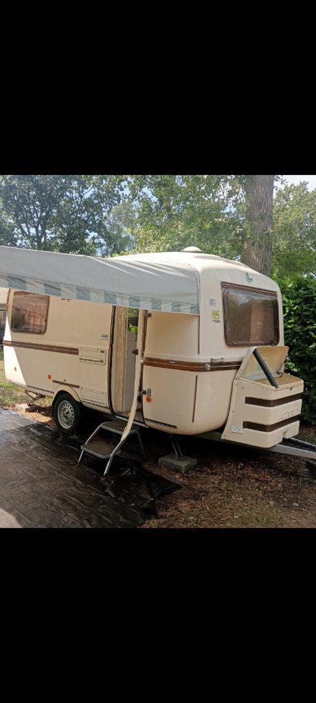 Lander Graziella 401 retro caravan sfeervol, Overige merken, Rondzit, Tot en met 2, Particulier