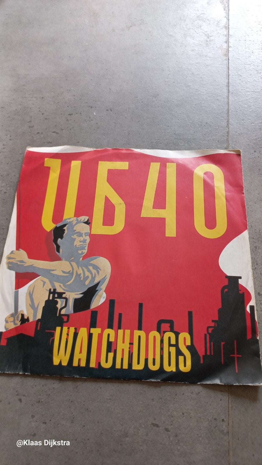 UB40 - Watchdogs, Ophalen of Verzenden, 1980 - 1989, Gebruikt