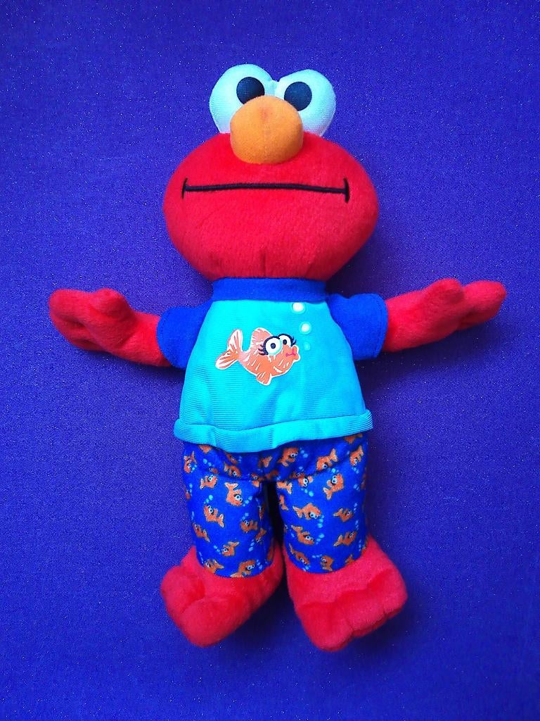SESAMSTRAAT HASBRO Knuffel ELMO MET GELUID UIT 2010. 30 CM, Ophalen of Verzenden