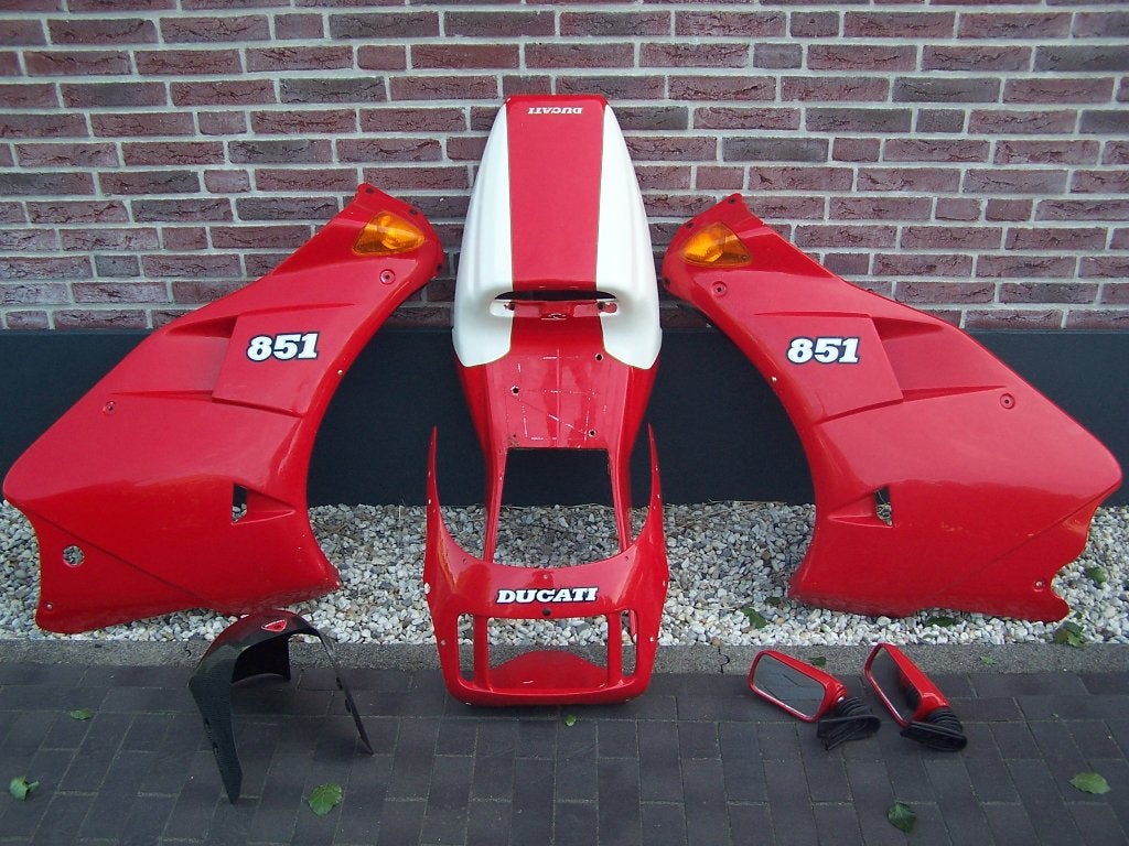 ducati 851 strada vanaf '93 Kuipdelen, Motoren, Ophalen, Gebruikt
