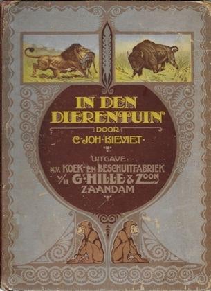 C Joh Kieviet: In den Dierentuin (plaatjesalbum uit 1925), Boeken, Prentenboeken en Plaatjesalbums, Ophalen of Verzenden, Gelezen