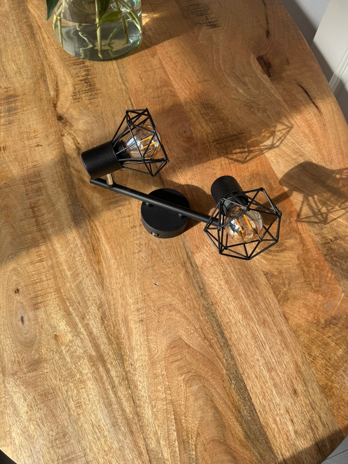 Lamp 2 spotjes, Huis en Inrichting, Ophalen