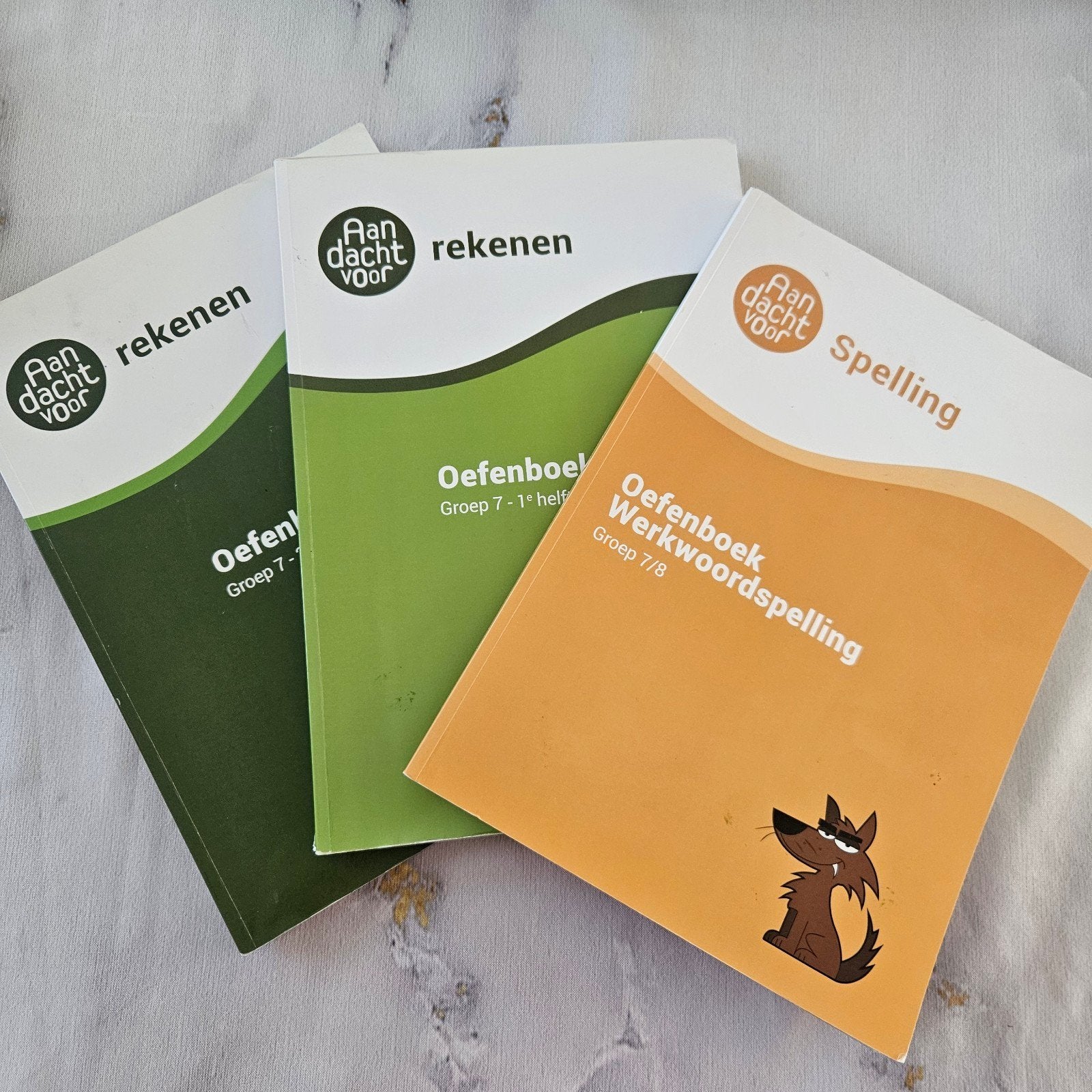 Oefenboeken Rekenen en Spelling Groep 7/8 - Aanbod, Ophalen of Verzenden, Gelezen, Overige niveaus, Nederlands