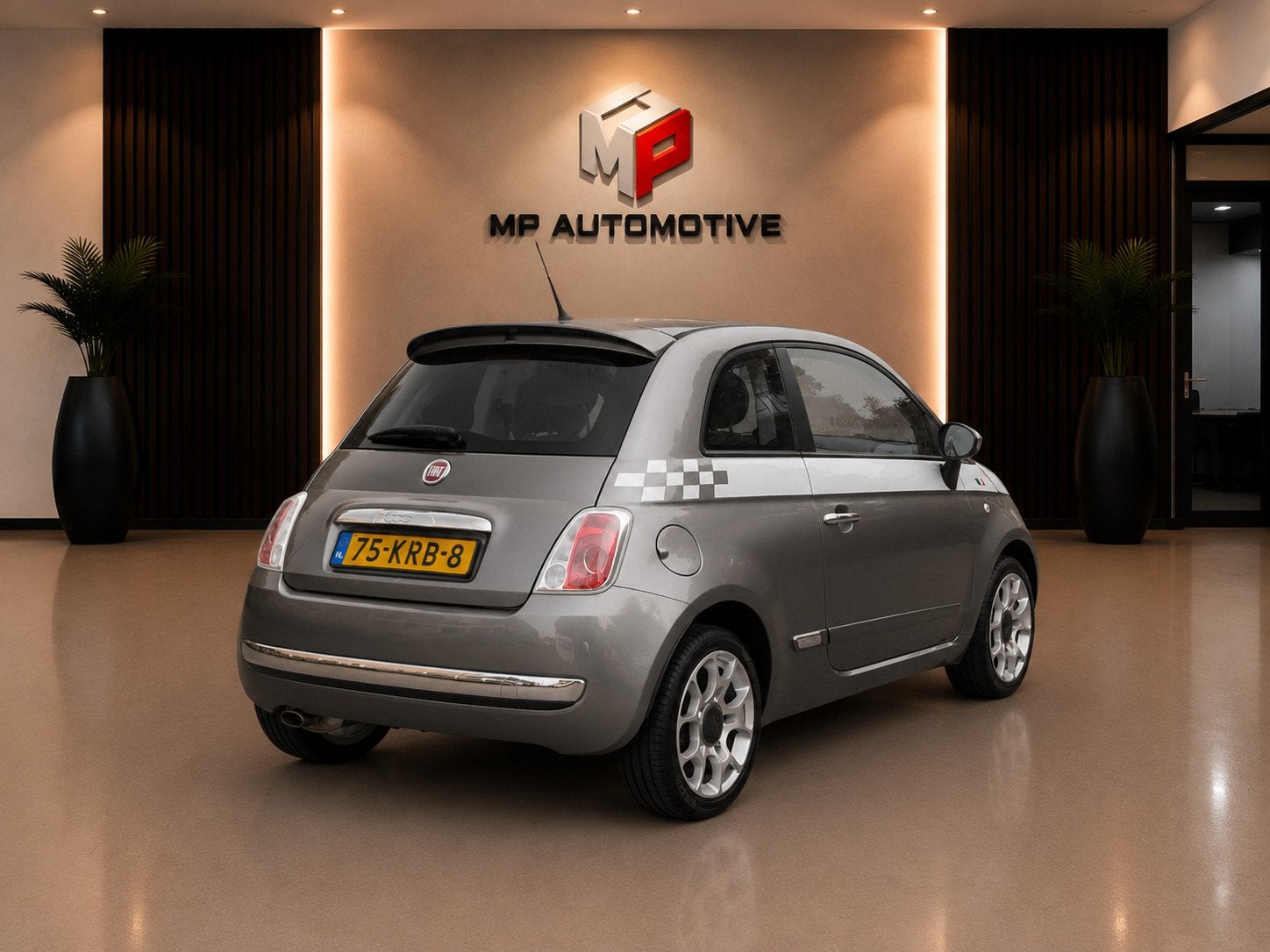 Fiat 500 1.2 Sport|AUT|AIRCO|LMV|LAGE KM|NAP, Euro 5, Gebruikt, 4 cilinders, Bedrijf