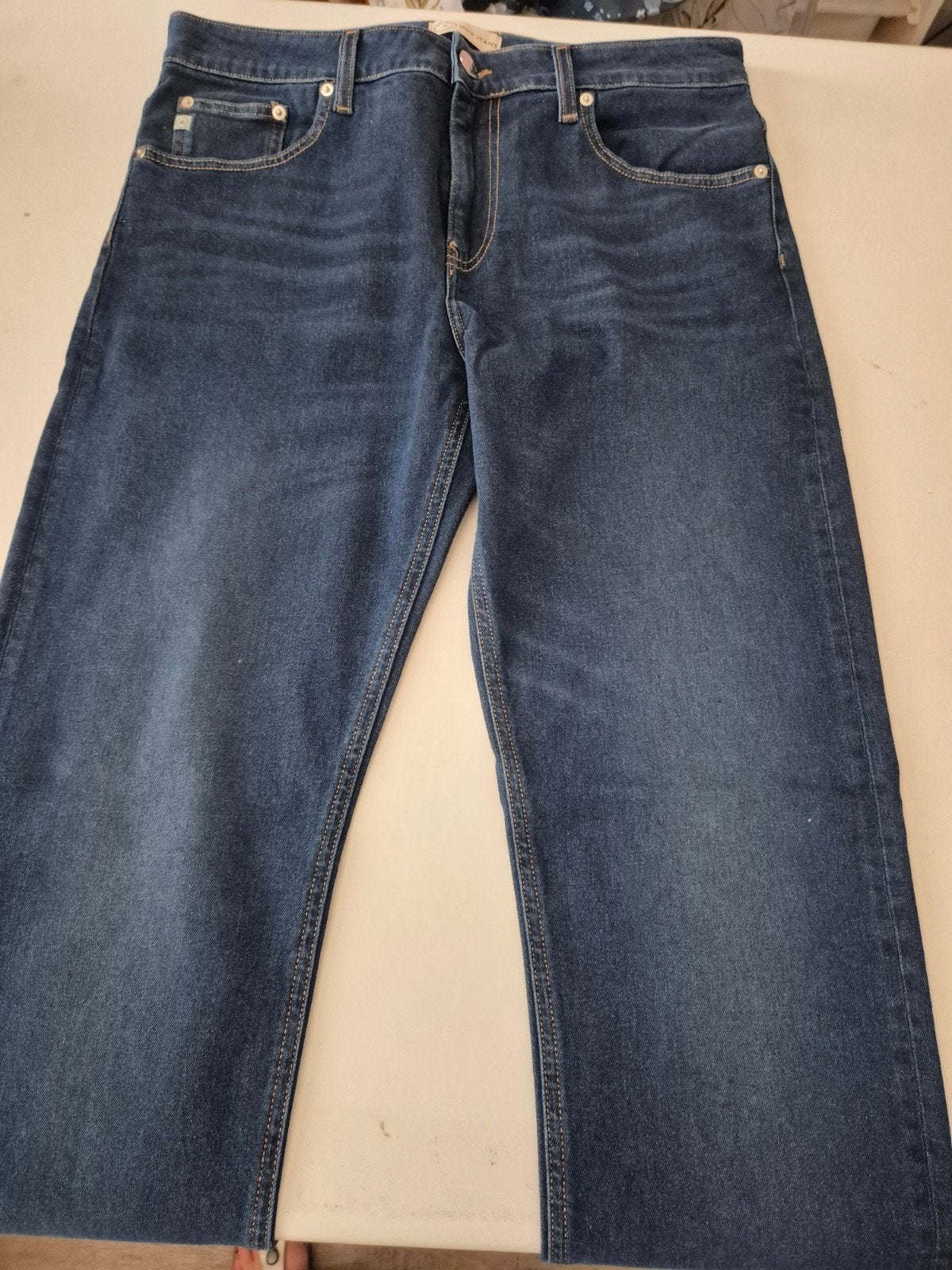 MUD Jeans Regular Bryce W33 L34 - Zo goed als nieuw, Kleding | Heren, Ophalen of Verzenden, Zo goed als nieuw, Blauw, Mud