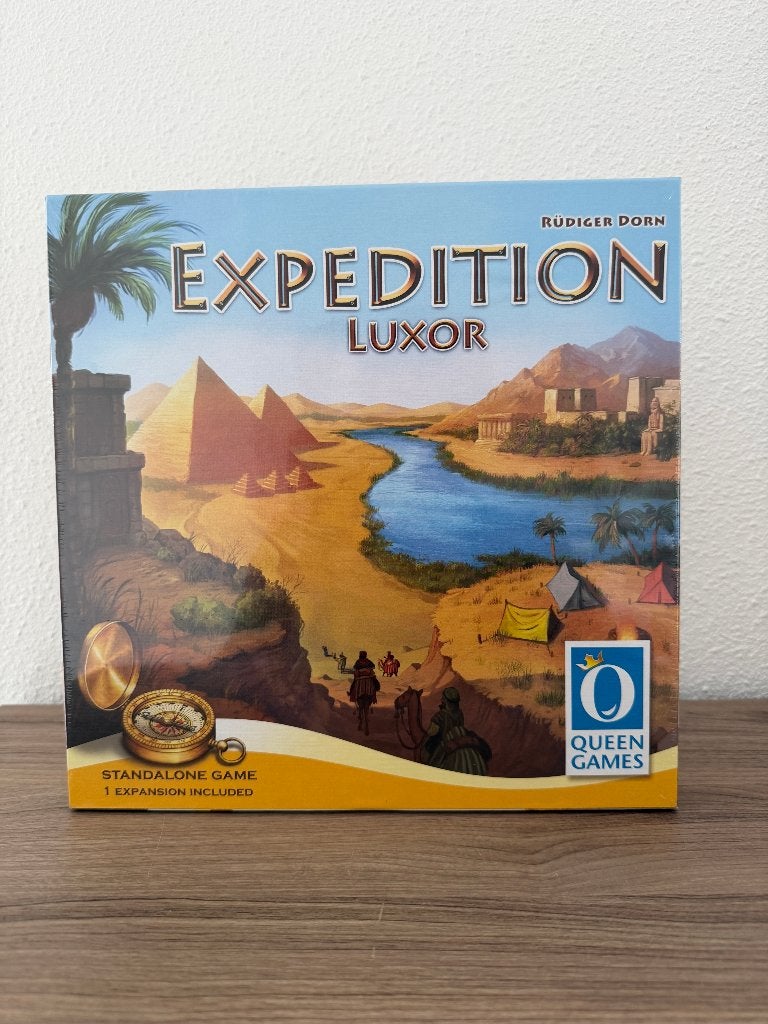 Expedition Luxor bordspel - nieuw, Ophalen of Verzenden, Nieuw, Queen Games