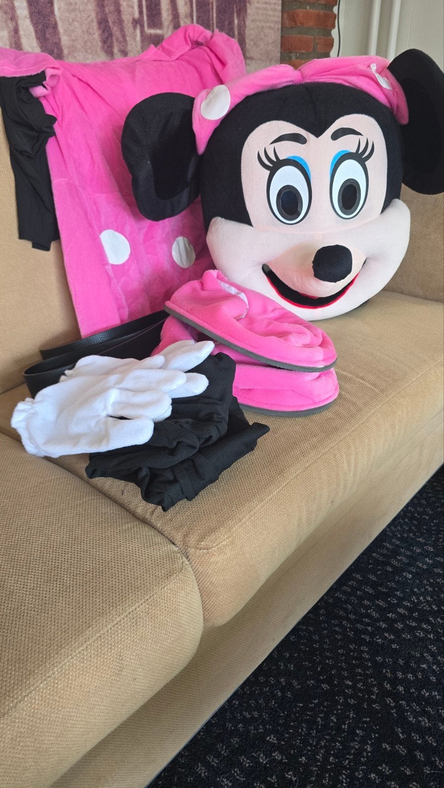 Mascotte/verkleedkleding Minnie Mouse. Nieuw., Carnaval, Maat 46/48 (XL) of groter, Nieuw, Ophalen of Verzenden