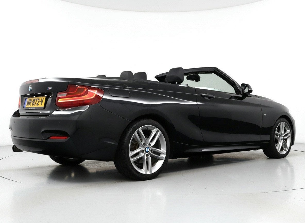 BMW 2 Serie Cabrio 218i M-Sport Centennial High Executive |, Auto's, 12 maanden, Gebruikt, 4 stoelen, Zwart