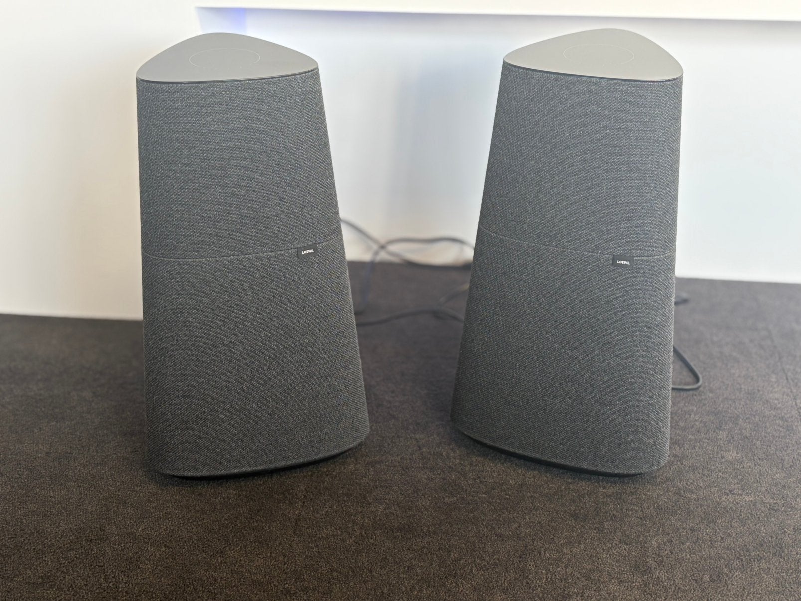LOEWE KLANG MR5 speakers, 2 stuks, Bluetooth, Ophalen, Zo goed als nieuw, Overige merken
