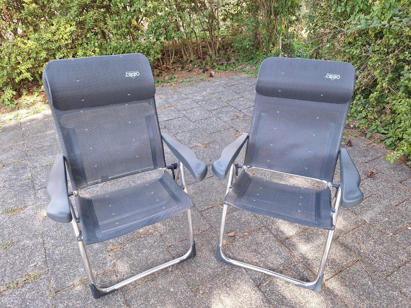 2x Crespo Campingstoel - Compact standenstoel AL 213, Ophalen, Gebruikt, Campingstoel