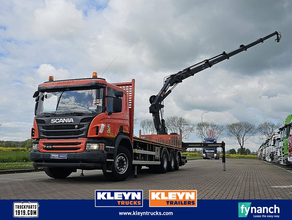 SCANIA P410 hiab 258ep5, Automaat, Euro 6, Bedrijf, Diesel