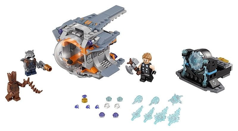 Lego Marvel 76102 Thor's Weapon Quest, Compleet, Gebruikt, Marvel, Lego