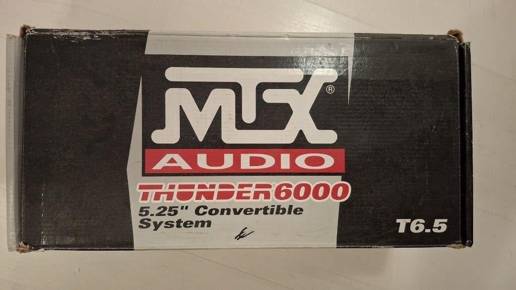 MTX T6.5 Thunder 6000 13cm Component System old skool, MTX, Info@rhodelta.nl, Nieuw, Ophalen of Verzenden