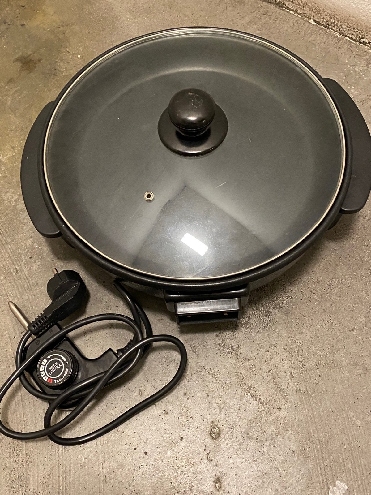 Nieuwe elektrische pizza pan, Ophalen, Zo goed als nieuw, Overige materialen