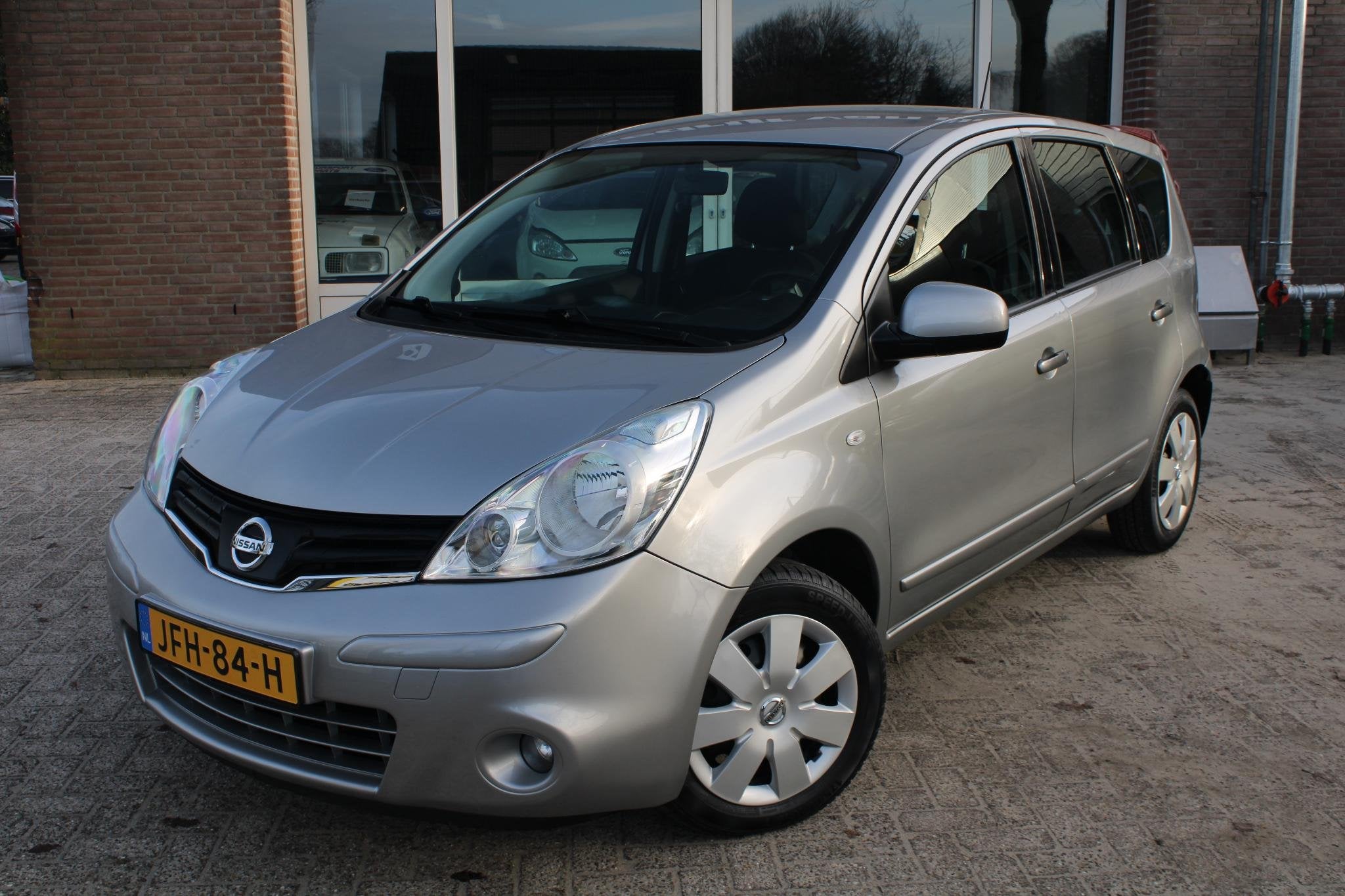 Nissan Note 1.6 Cruise control, Elektrische ramen, Bluetooth, Auto's, Gebruikt, 750 kg, 4 cilinders, Bedrijf