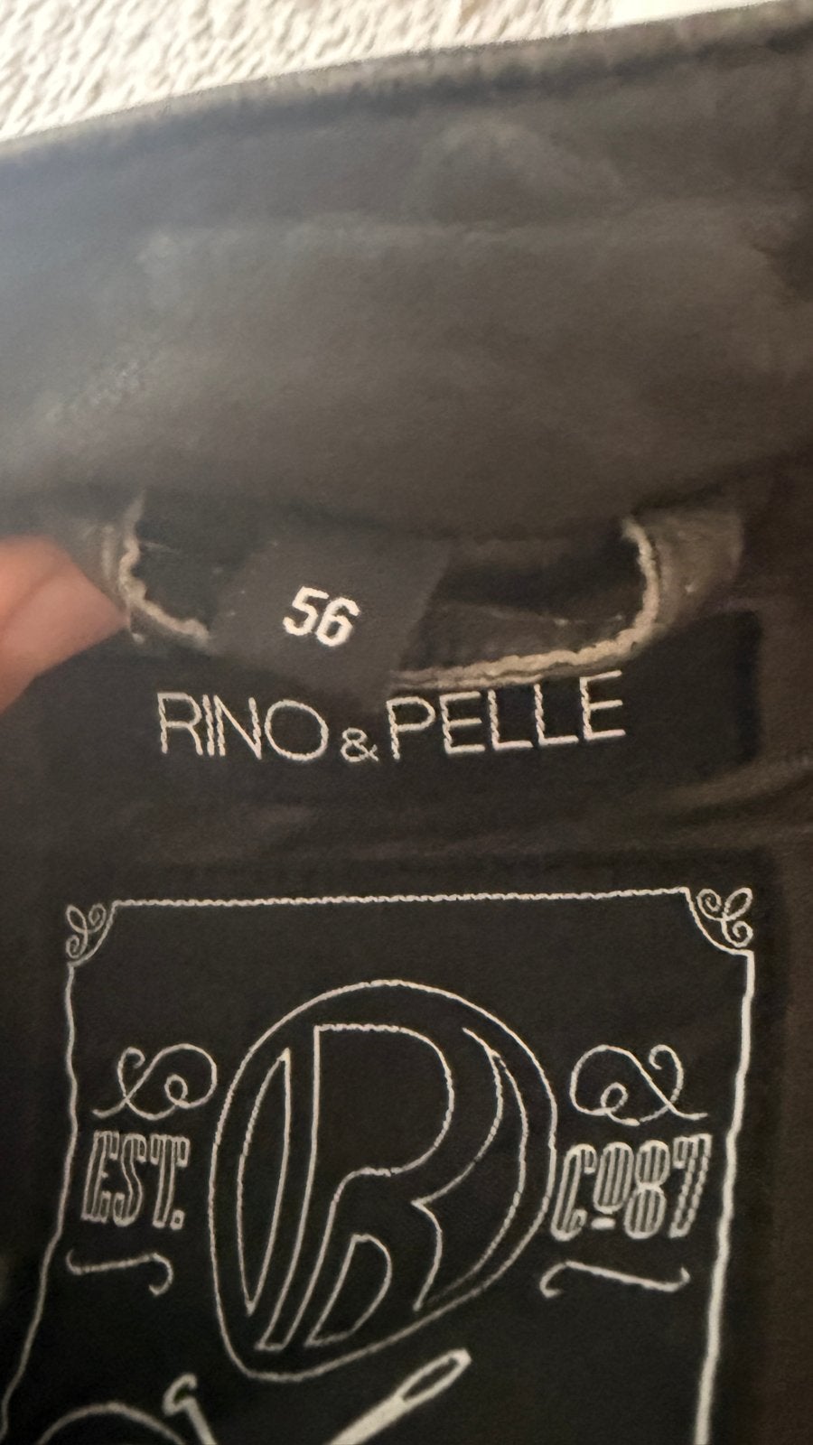 Rino & Pelle Leren Jas Maat 56 (XL) - Zo goed als nieuw, Ophalen of Verzenden, Zo goed als nieuw, Maat 56/58 (XL), Bruin