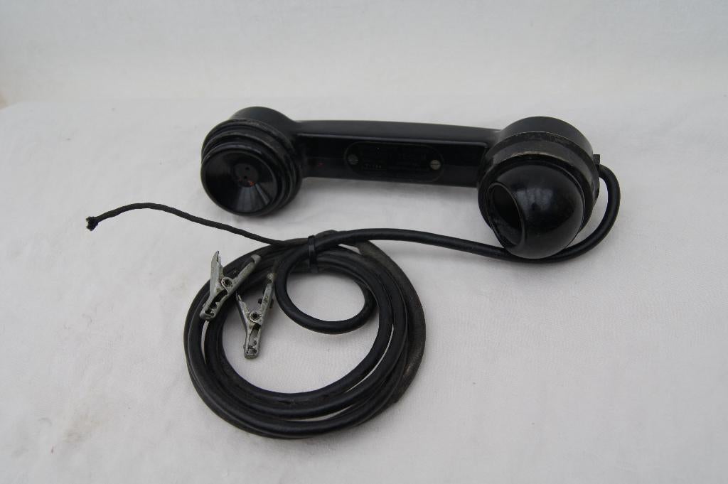 Telefoon / Koptelefoon ( Bakeliet, Ophalen of Verzenden