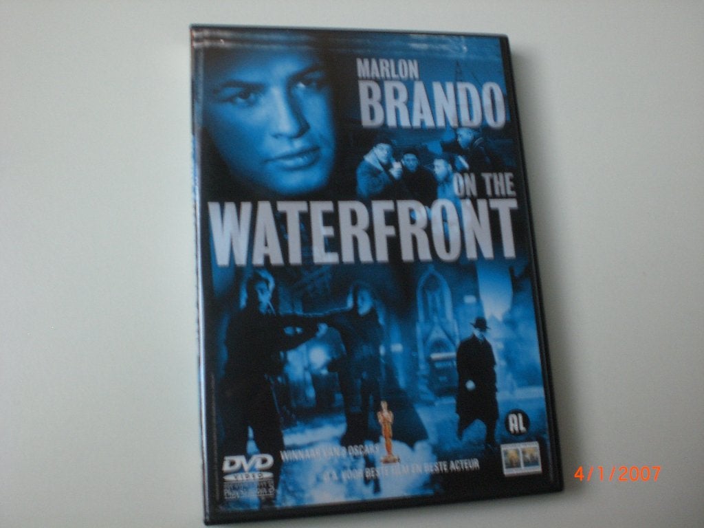 dvd On the Waterfront Marlon Brando Eva Marie Saint Karl Mal, Alle leeftijden, Ophalen of Verzenden, Zo goed als nieuw, 1940 tot 1960