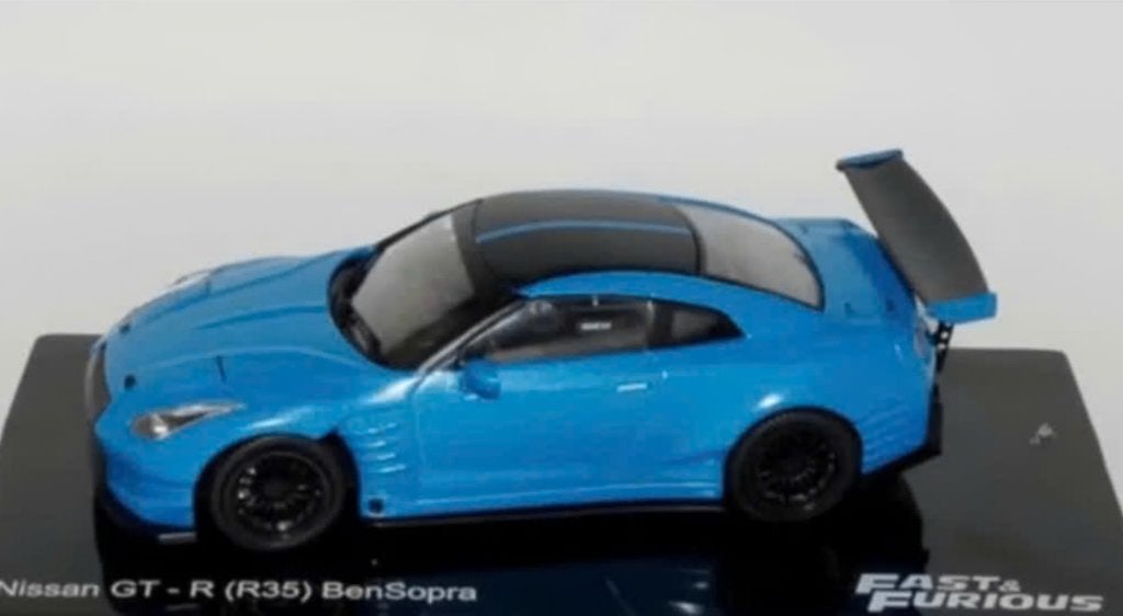 Nissan GT-R R35 BenSopra 2012 1/43 FAST & FURIOUS ALTAYA 56, Hobby en Vrije tijd, Verzenden, Nieuw, Auto, Overige merken