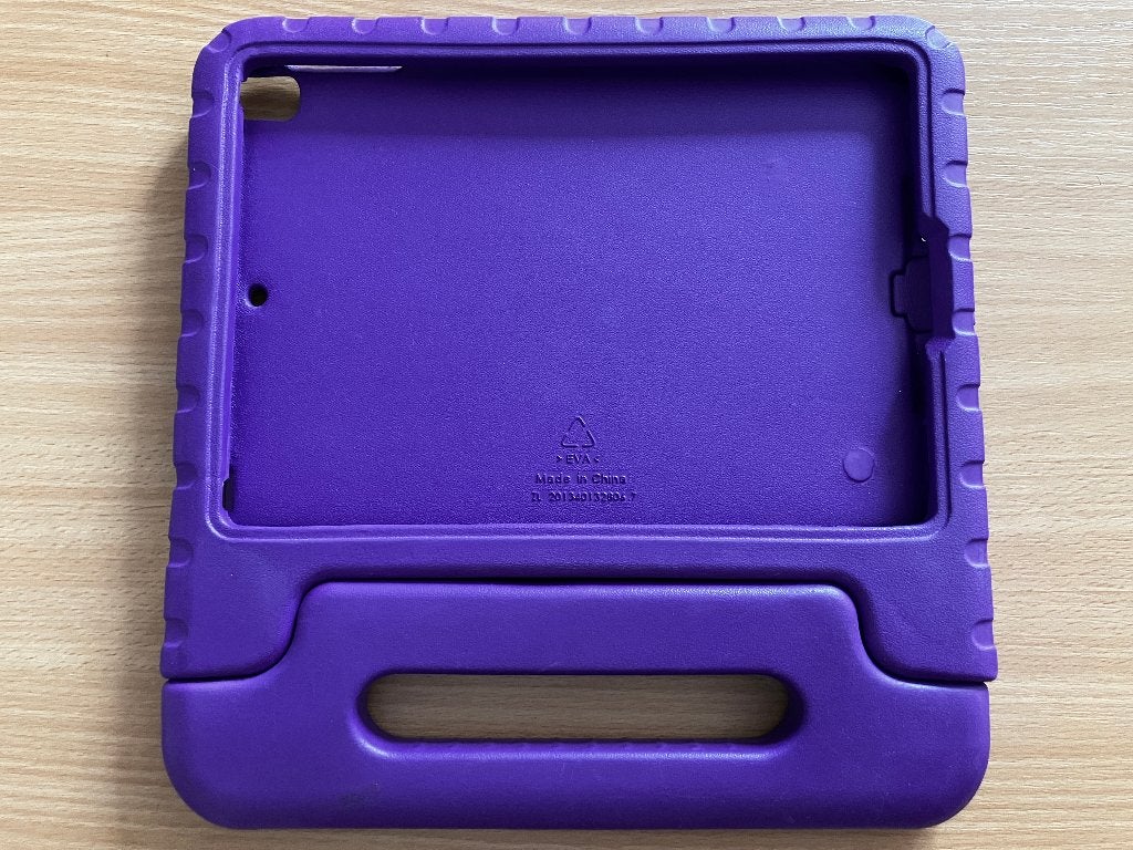 Kinder Tablethoes Apple iPad 9.7 2017/2018/Air/Air 2 Paars, Computers en Software, 10 inch, Gebruikt, Bescherming voor- en achterkant