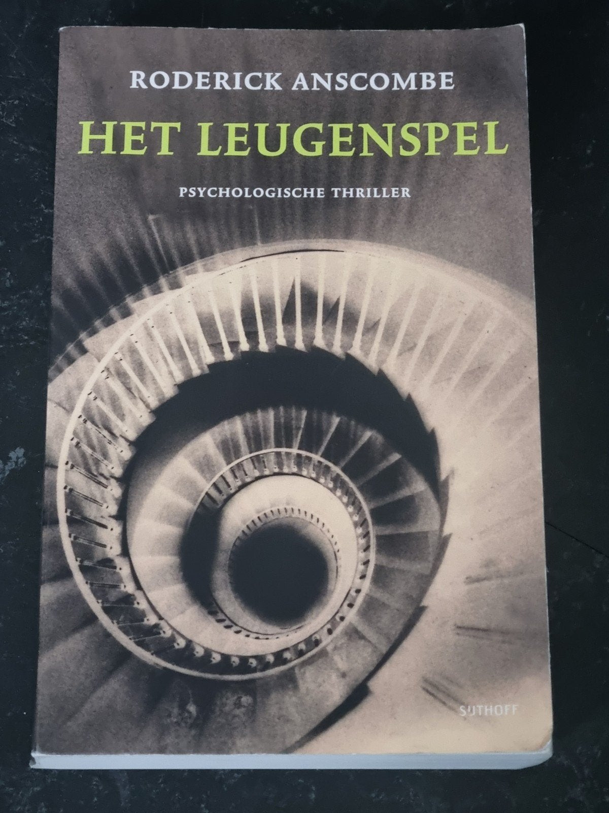 Het Leugenspel - Roderick Anscombe (Psychologische thriller), Ophalen of Verzenden, Gelezen, Roderick Anscombe