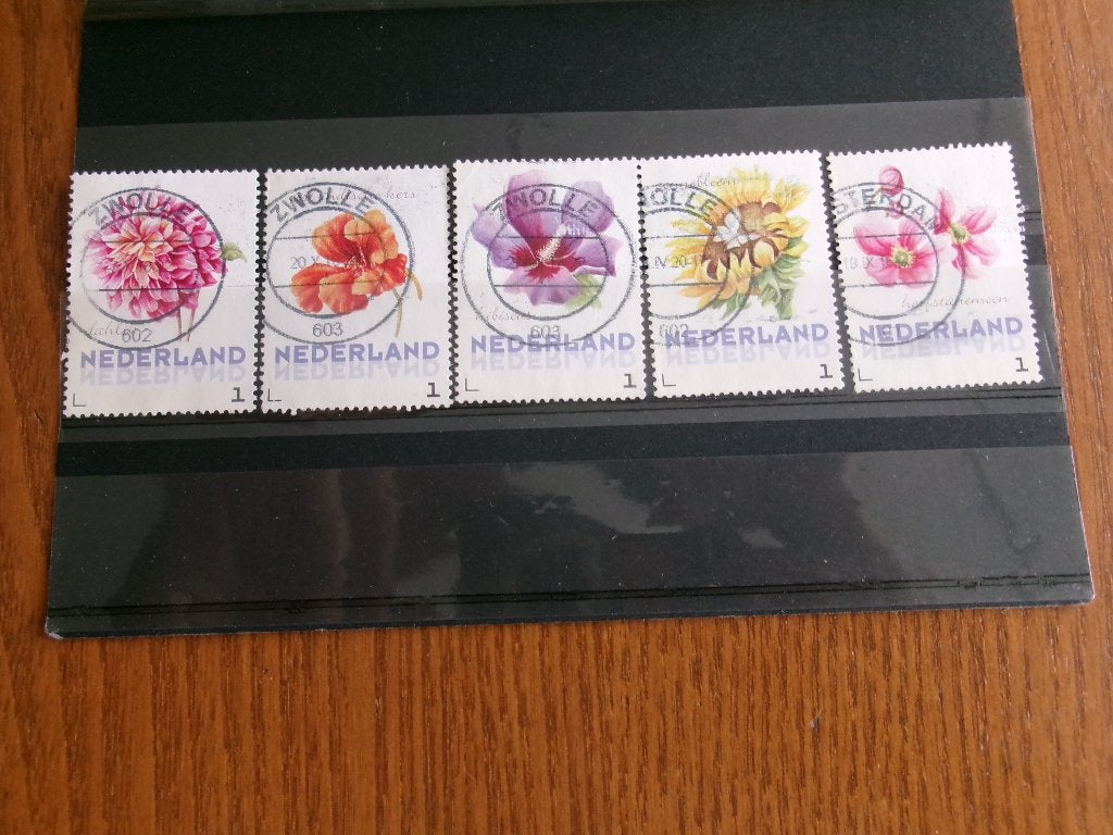 janneke brinkman herfst bloemen (948e), Verzenden, Gestempeld