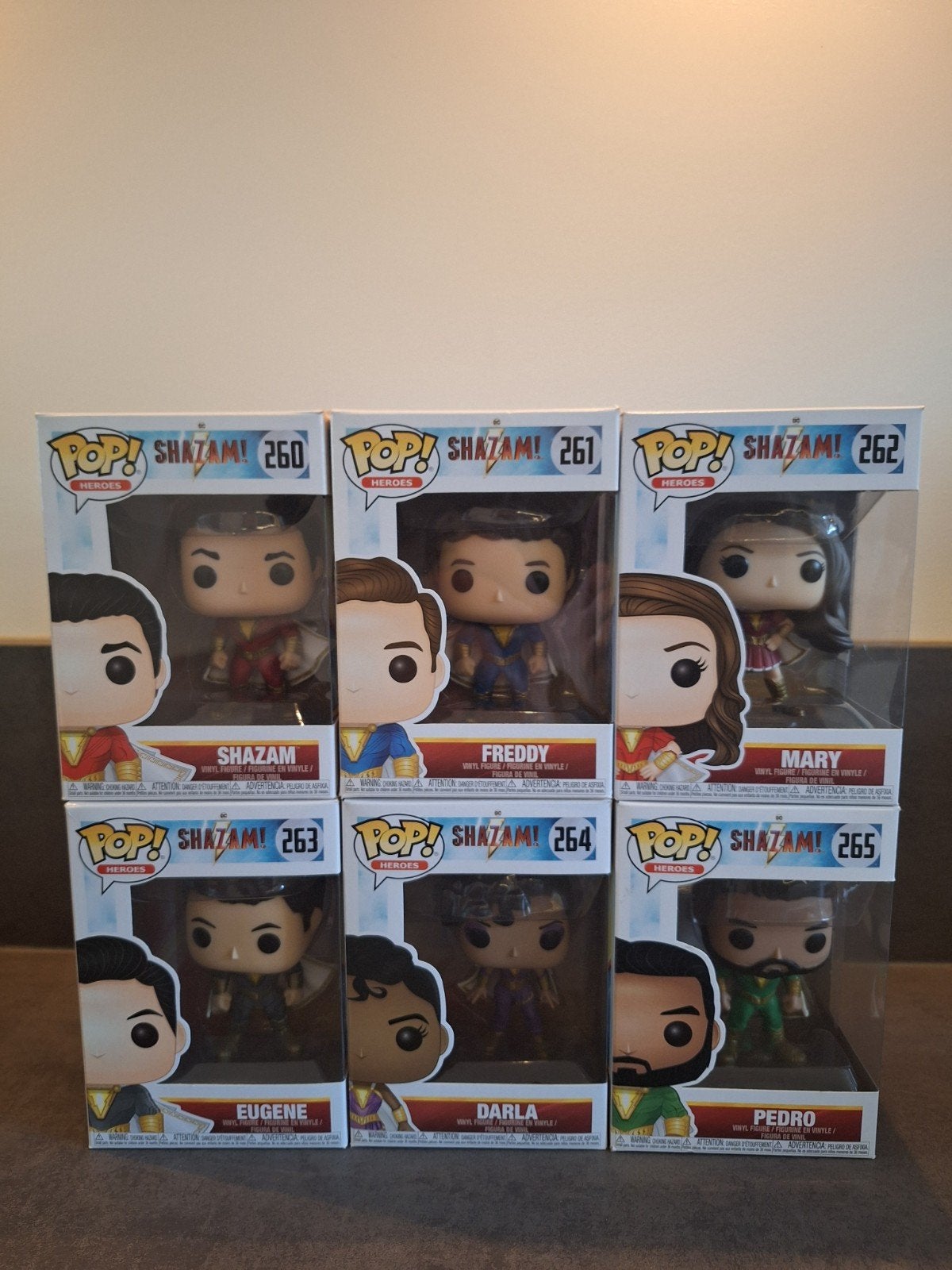 Funko Shazam, complete set, Ophalen, Zo goed als nieuw