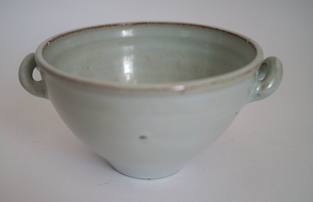 vintage zaalberg soepkom grijs keramiek, Huis en Inrichting, Keuken | Servies, Gebruikt, Ophalen of Verzenden, Kom(men), Overige stijlen