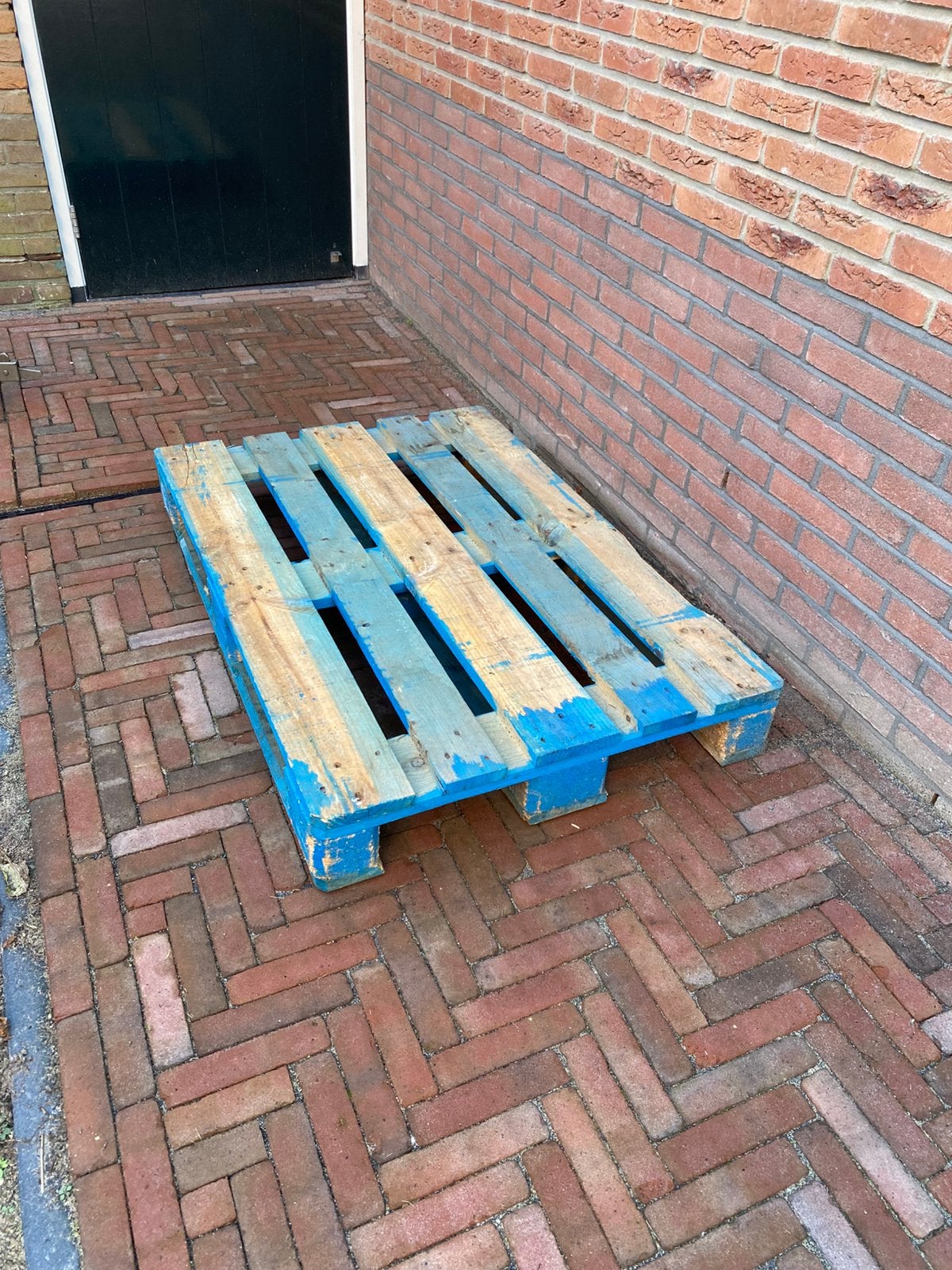 Pallet gratis, Ophalen, Gebruikt, 50 mm of meer, Minder dan 200 cm