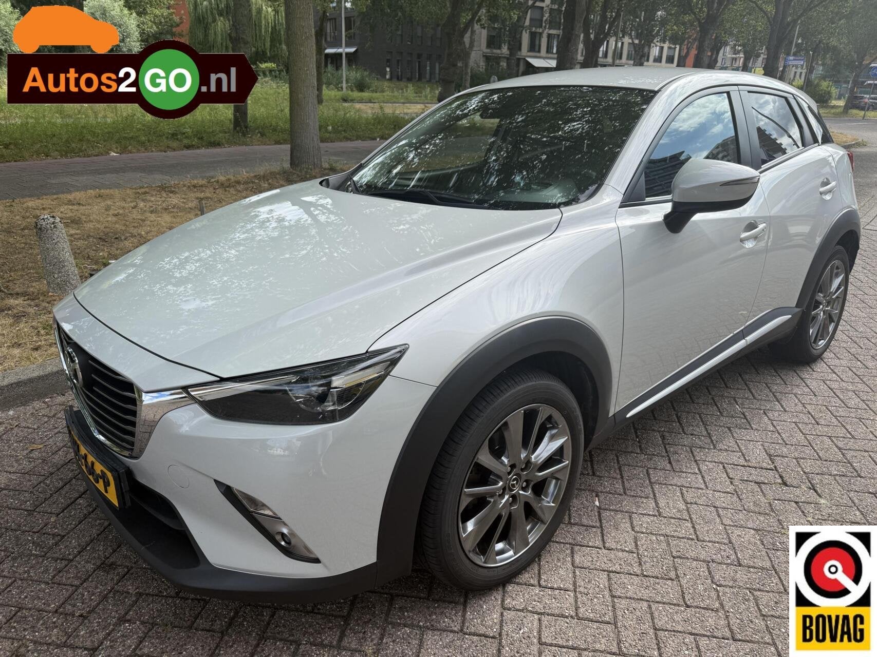 Mazda CX-3 2.0 SkyActiv-G 120 GT-Luxury, Auto's, Mazda, Voorwielaandrijving, 1998 cc, Gebruikt, Euro 6