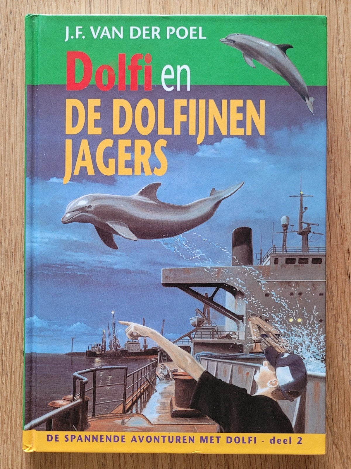 Dolfi en de dolfijnenjagers, J.F vd Poel, spannend chr ZGAN!, Boeken, Ophalen of Verzenden, Zo goed als nieuw