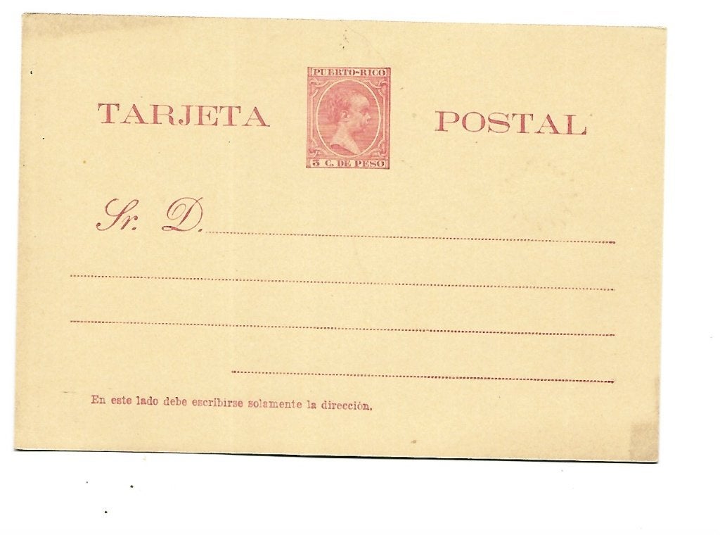 Spanje -50, Verzenden, Briefkaart