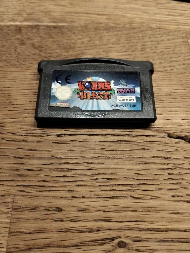 Worms Blast - Game Boy Advance (GBA) - Ubi Soft, Spelcomputers en Games, Games | Nintendo Game Boy, Ophalen of Verzenden