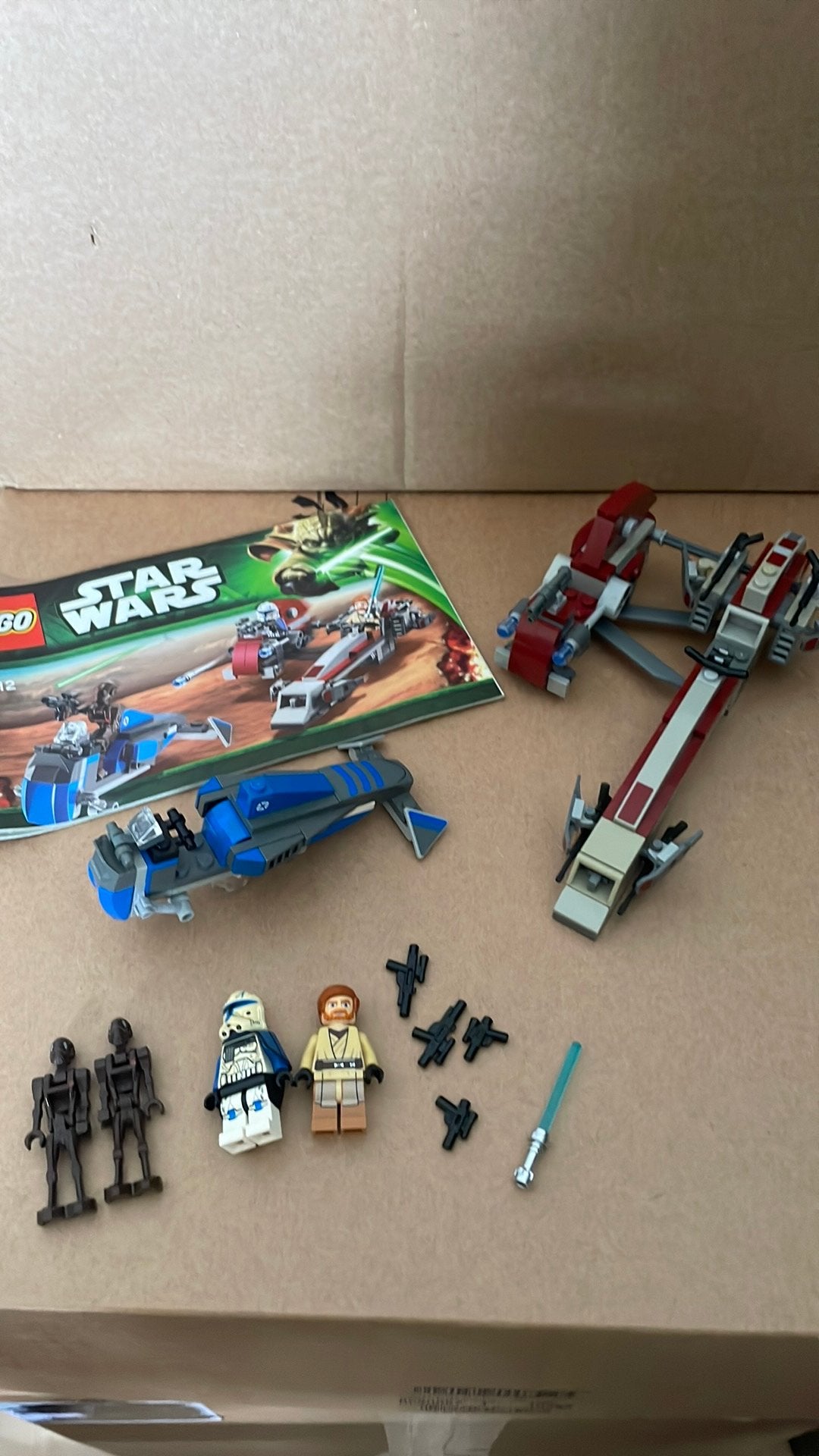 Lego star wars 75012, Ophalen of Verzenden, Zo goed als nieuw
