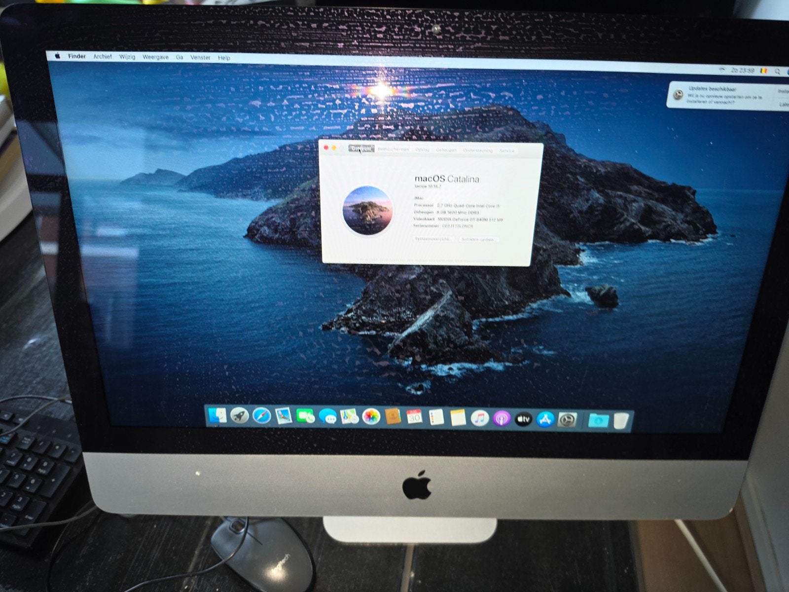 Apple iMac (2013) - 21.5 inch - 8GB RAM - 1TB HDD, Computers en Software, Gebruikt, 2 tot 3 Ghz, IMac, Ophalen of Verzenden