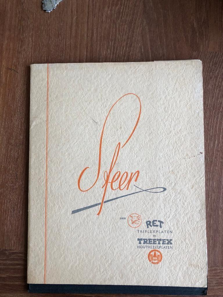 Ca. 1935? Treetex en RET triplex. Zeedijk 5 Utrecht, Hout-, Verzenden