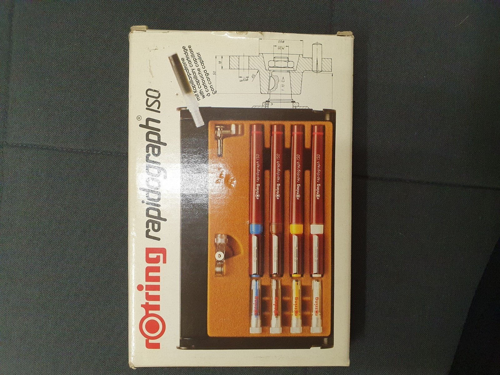 Rotring rapidograph, Hobby en Vrije tijd, Tekenen, Ophalen of Verzenden, Gebruikt, Overige typen