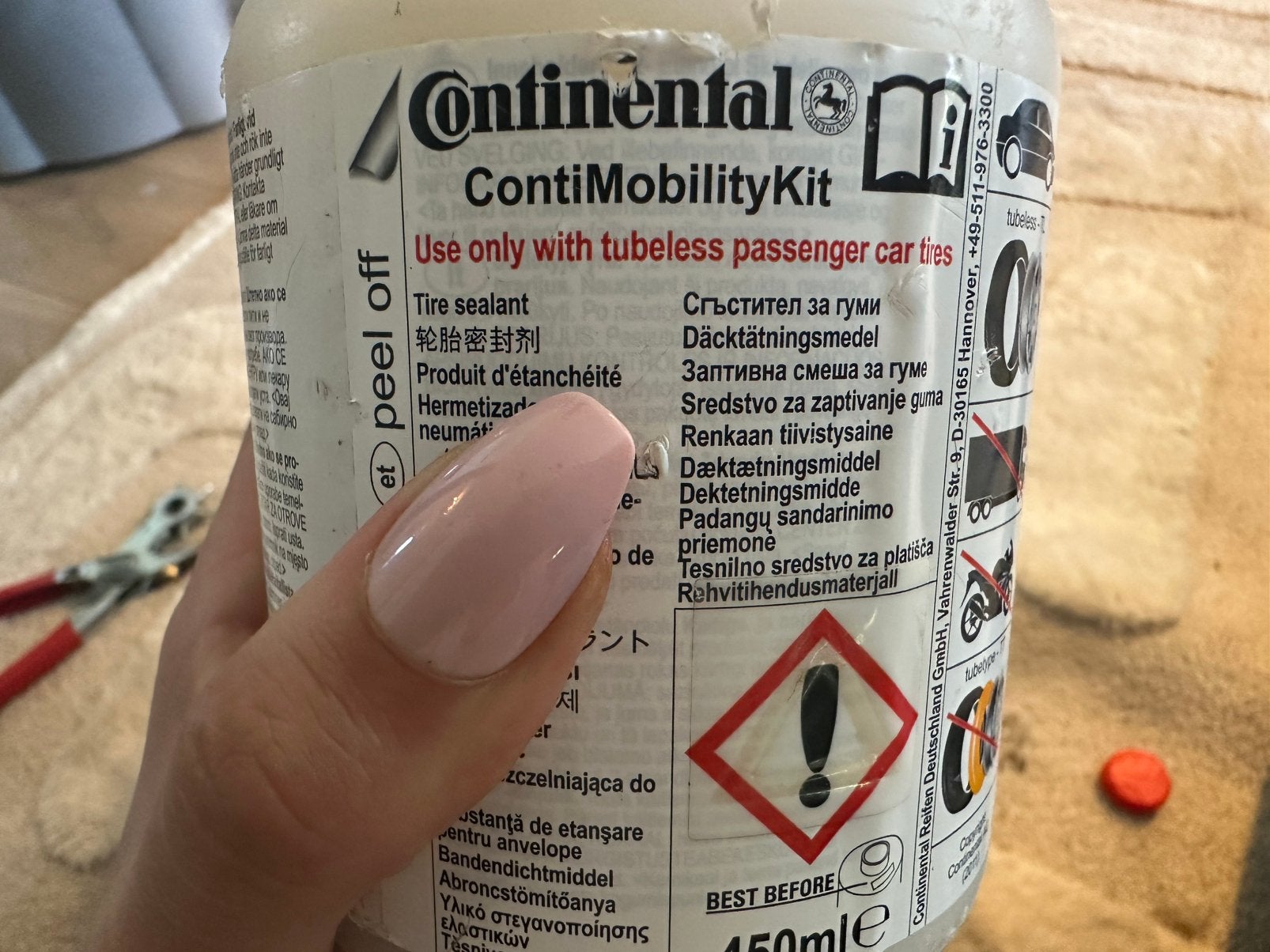 Contimobility kit 450 ml nieuw., Ophalen of Verzenden