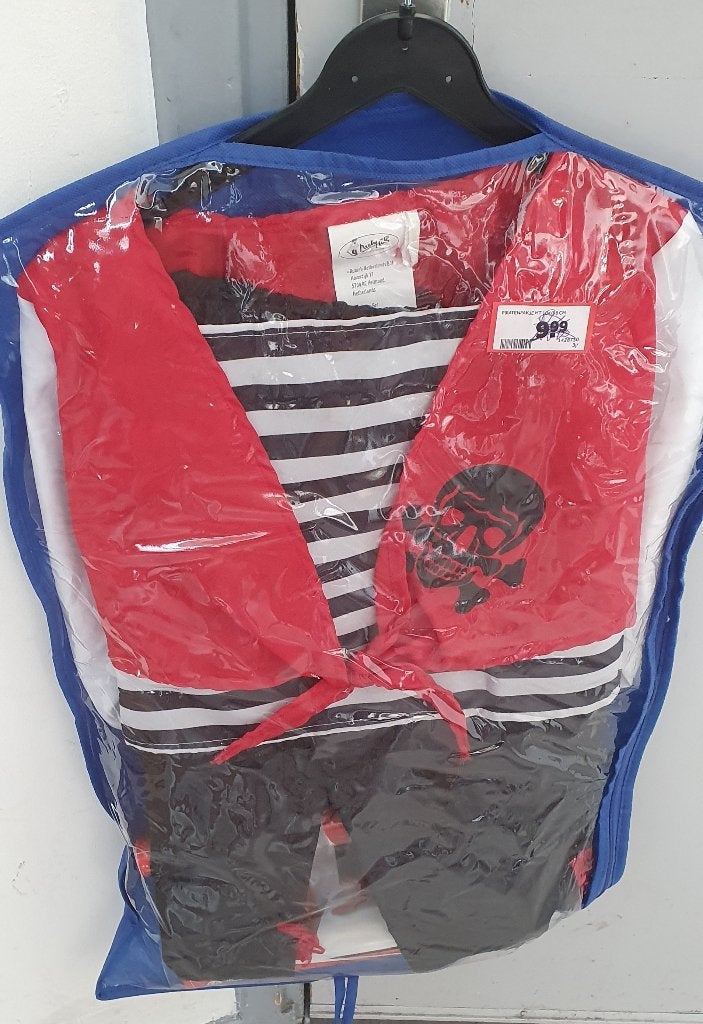 Verkleedpak piraat maat 98/104, Ophalen, Gebruikt, 104 of kleiner, Jongen of Meisje