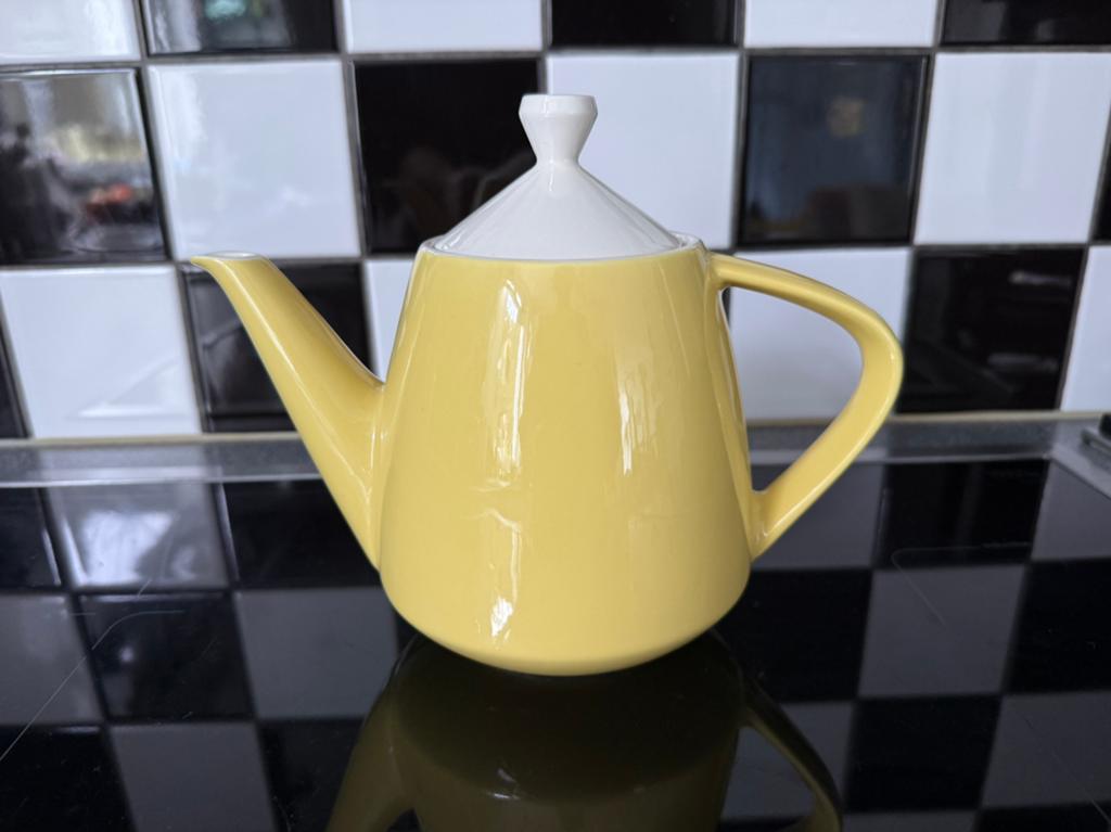 Pastel Koffiepot José Regout de Sphinx Maastricht, Antiek en Kunst, Antiek | Servies los, Ophalen of Verzenden