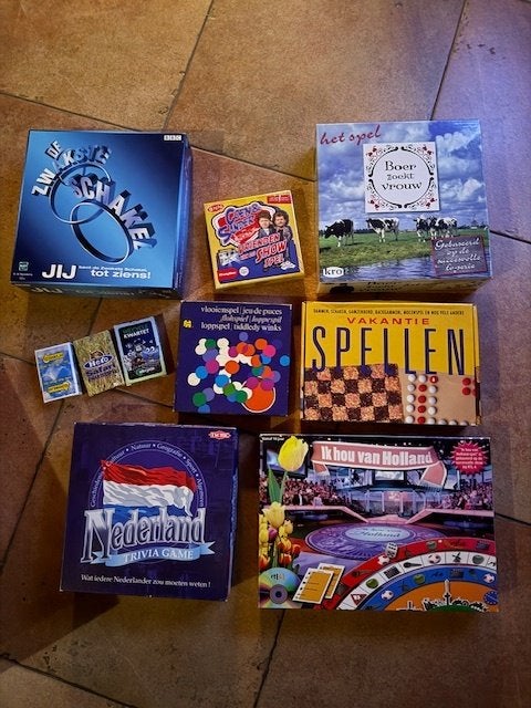 Diverse Bordspellen Collectie - Gezellige Spelavonden, Vijf spelers of meer, Ophalen of Verzenden, Gebruikt, Diverse uitgevers
