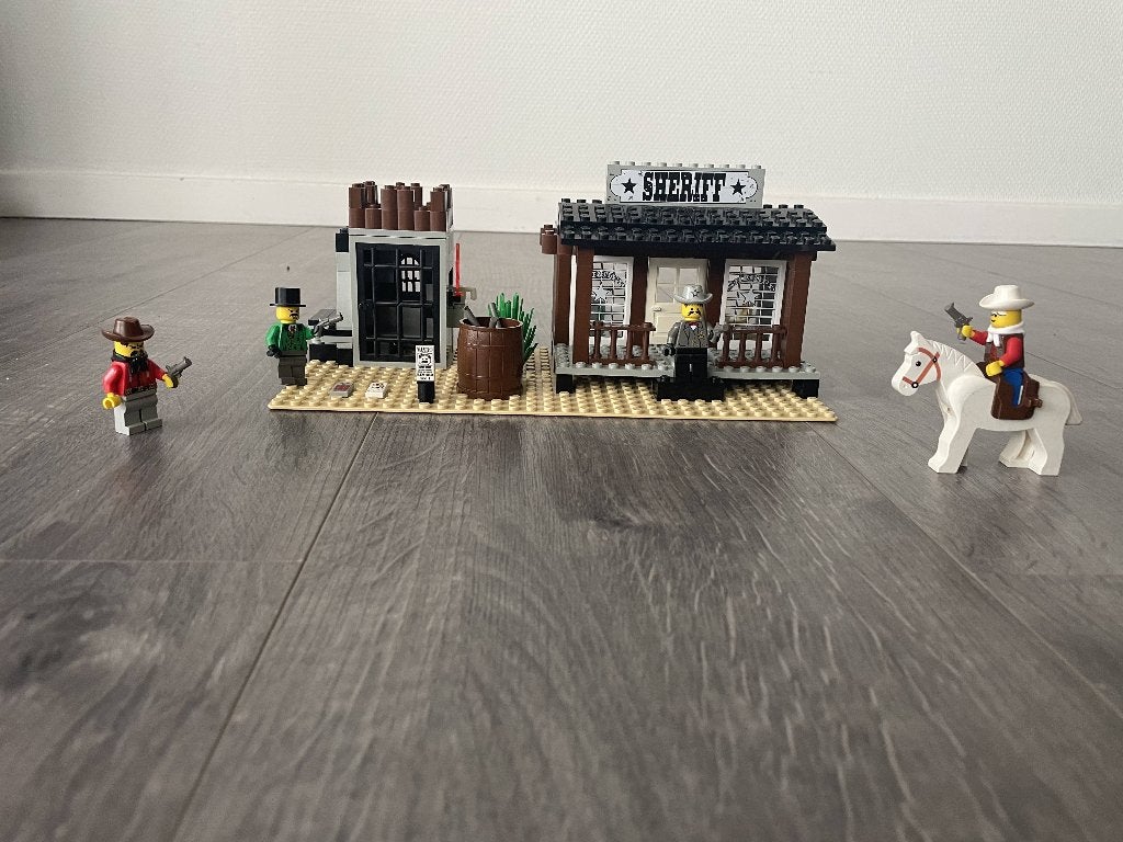 LEGO 6755 Sheriff's Lock-Up – Compleet – Vintage, Compleet, Gebruikt, Lego, Ophalen of Verzenden