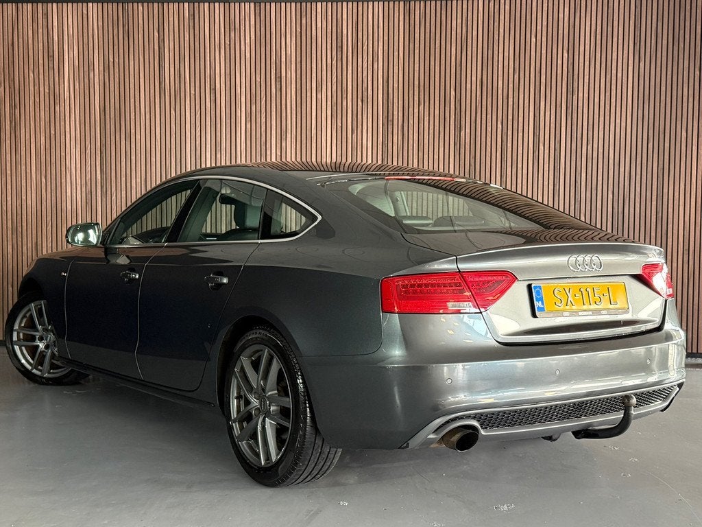 Audi A5 Sportback 2.0 TFSI quattro Pro Line 3x S-LINE/STOELV, Auto's, Automaat, Euro 5, Gebruikt, Zwart