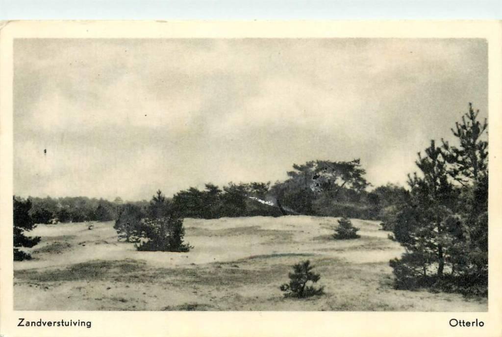 381-191-001 Otterlo Zandverstuiving, Verzenden, Voor 1920, Gelderland