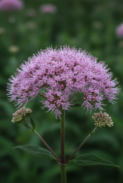 Eupatorium purpureum, Tuin en Terras, Volle zon, Vaste plant, Lente, Ophalen