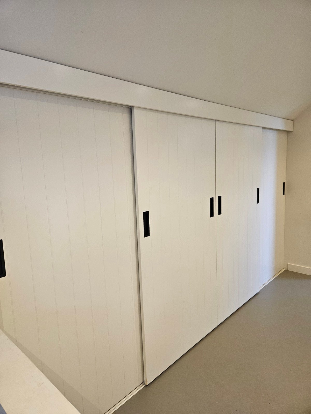 Complete Allure Schuifdeurkast met schuine wand module, Ophalen, Met deur(en), Zo goed als nieuw, 200 cm of meer